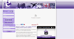Desktop Screenshot of e-shipper.net